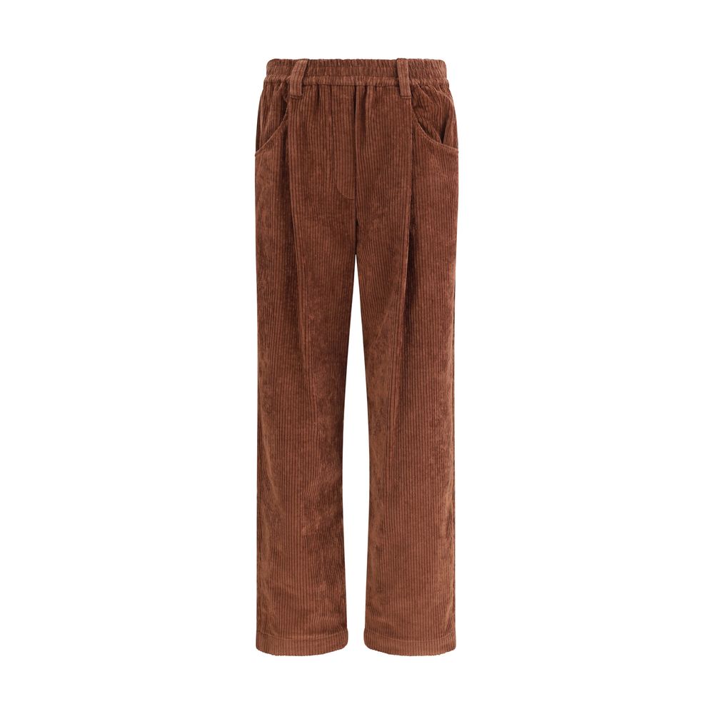 Brunello Cucinelli Velvet Pants Brunello Cucinelli