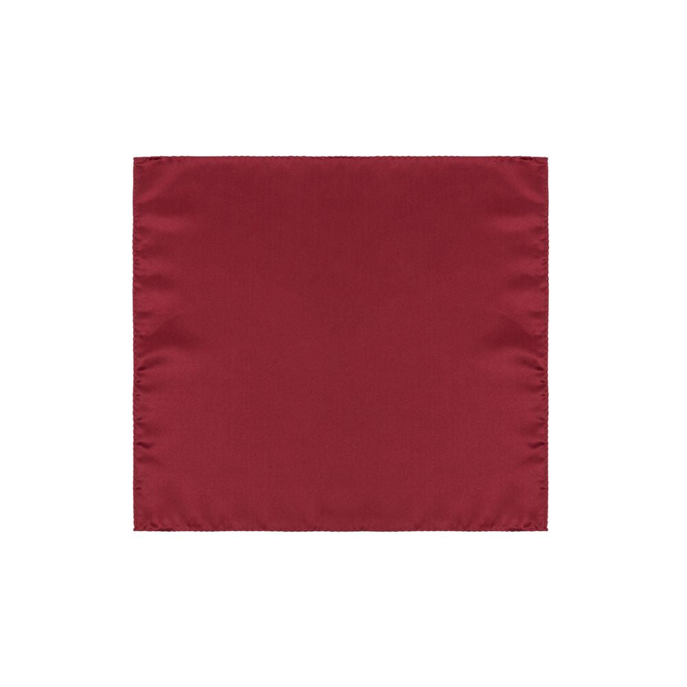 Dolce & Gabbana Red Silk Pocket Square Dolce & Gabbana