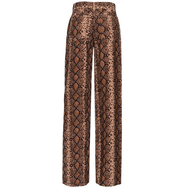 PINKO Brown Cotton Women's Corduroy Pant PINKO