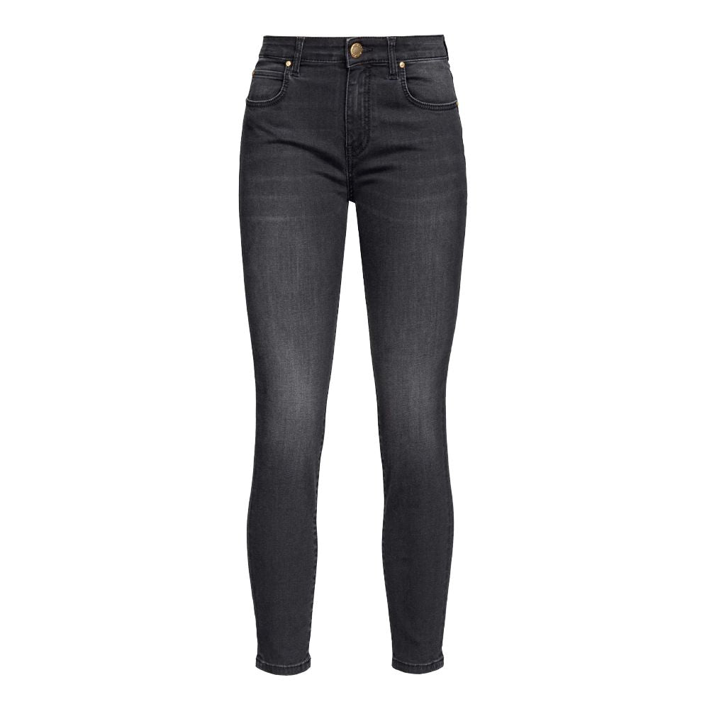 PINKO Black Cotton Women Jeans PINKO