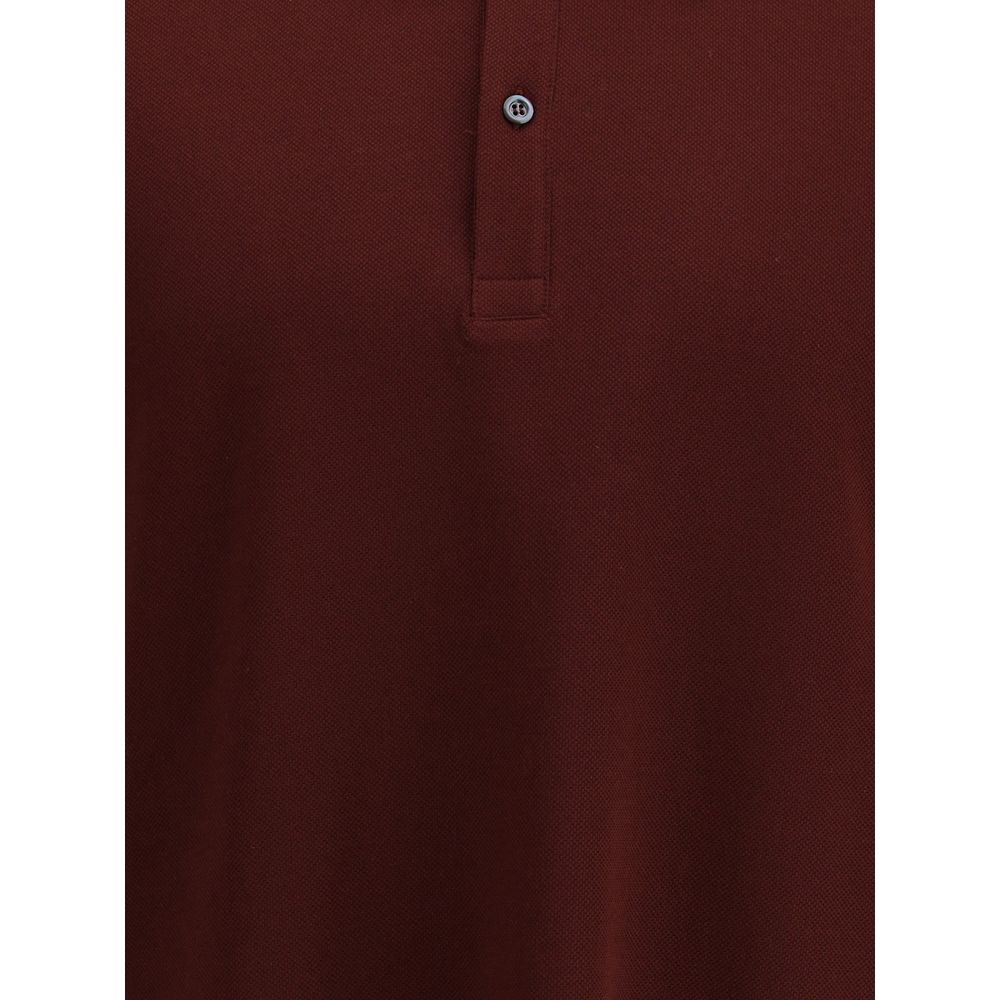 Alexander McQueen Polo with striped detail Alexander McQueen