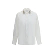 Alexander McQueen Long-sleeved Shirt with embellished collar Alexander McQueen