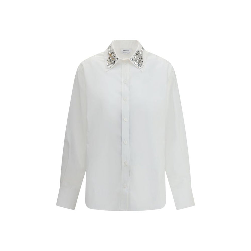 Alexander McQueen White Cotton Dress Shirt Alexander McQueen