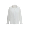 Alexander McQueen Long-sleeved Shirt with embellished collar Alexander McQueen