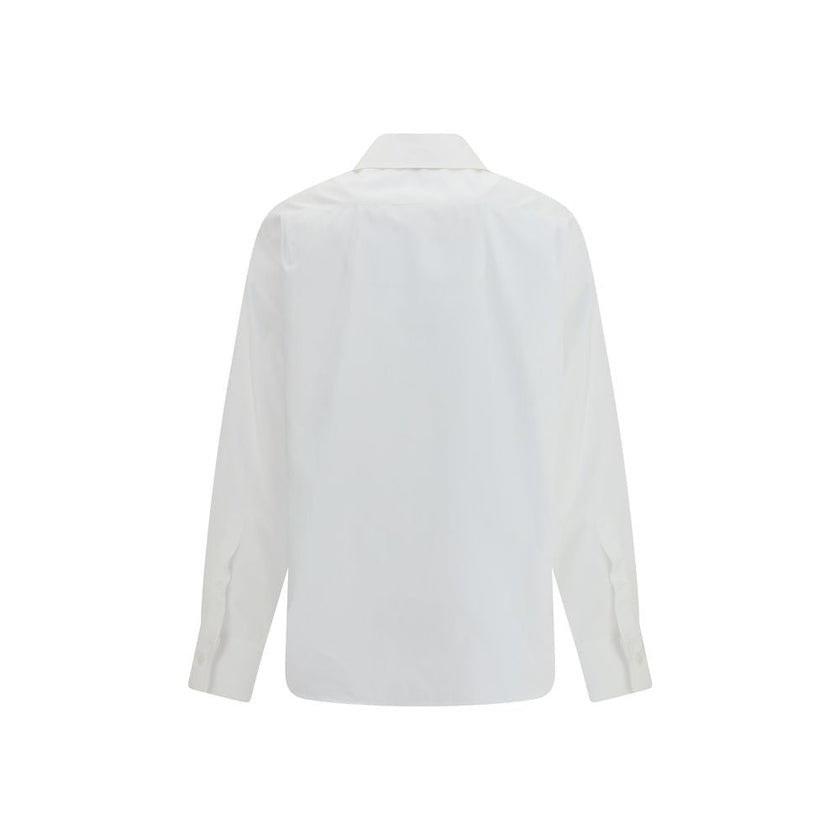Alexander McQueen White Cotton Dress Shirt Alexander McQueen