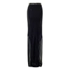 Tom Ford Black Viscose Skirt Tom Ford