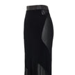 Tom Ford Black Viscose Skirt Tom Ford