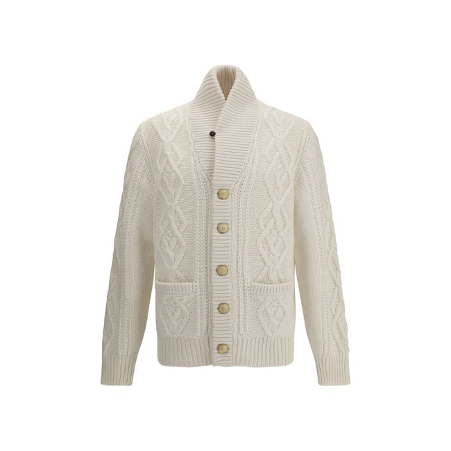 Brunello Cucinelli Cable-Knit Cashmere Cardigan Brunello Cucinelli