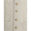 Brunello Cucinelli Cable-Knit Cashmere Cardigan Brunello Cucinelli