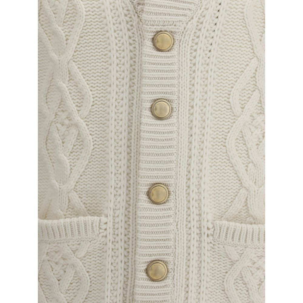 Brunello Cucinelli Cable-Knit Cashmere Cardigan Brunello Cucinelli