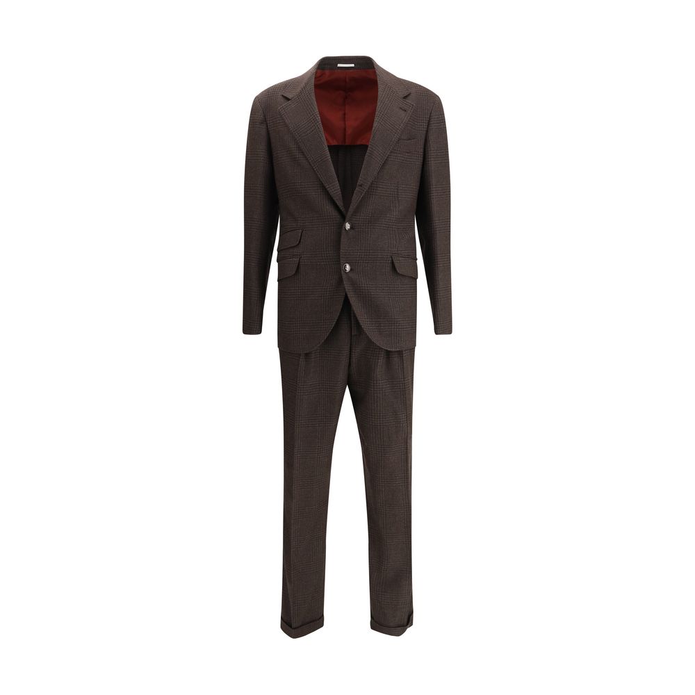 Brunello Cucinelli Prince of Wales Men’s Suit Brunello Cucinelli