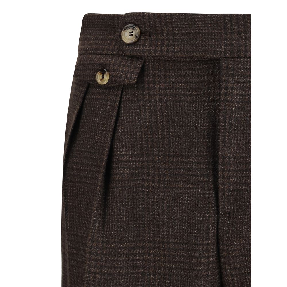 Brunello Cucinelli Prince of Wales Men’s Suit Brunello Cucinelli