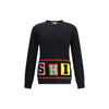 Comme Des Garçons Crewneck Sweater with colorful lettering Comme Des Garçons