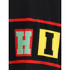 Comme Des Garçons Crewneck Sweater with colorful lettering Comme Des Garçons