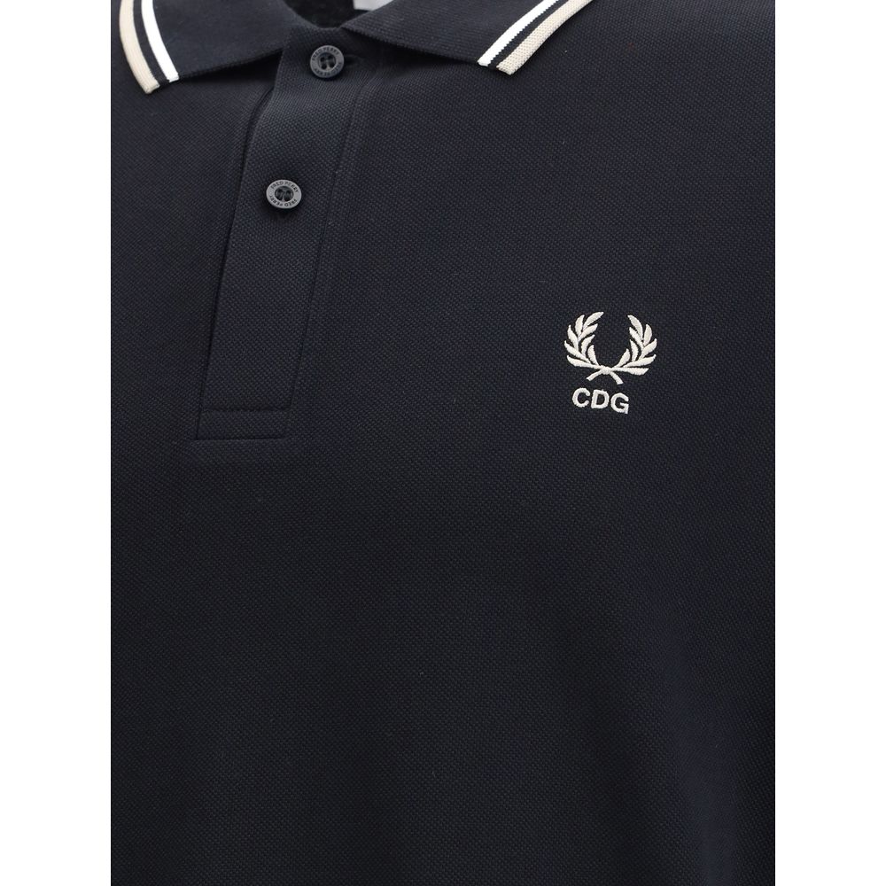 Comme Des Garçons Short Sleeves Black Polo Comme Des Garçons
