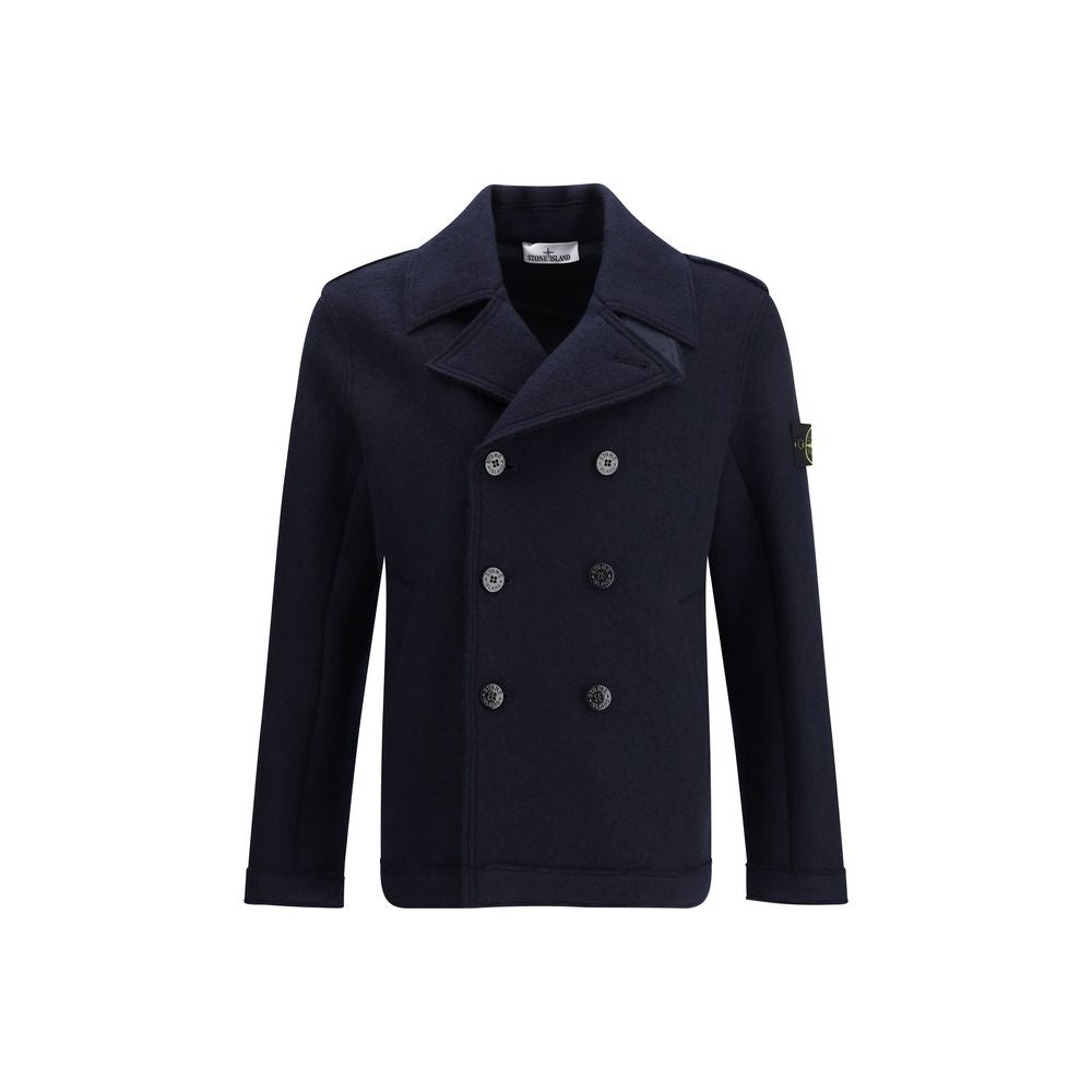 Stone Island Wool felt Coat Stone Island