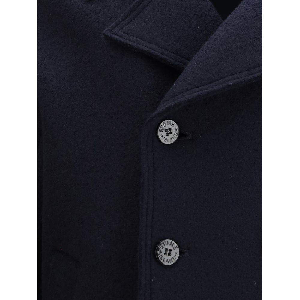 Stone Island Wool felt Coat Stone Island