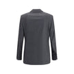 Ami Paris Double-breasted Blazer in Virgin Wool Ami Paris