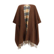 Burberry Reversible check wool cashmere Cape Burberry