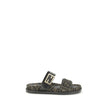 Fendi FF fabric sandal Fendi