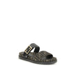 Fendi FF fabric sandal Fendi