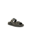 Fendi FF fabric sandal Fendi