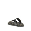 Fendi FF fabric sandal Fendi