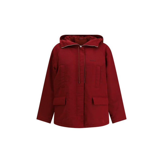 Gucci Red Polyester faille Jacket Gucci