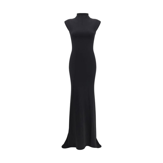 Jacquemus Black Long Alba Dress Jacquemus