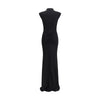 Jacquemus Black Long Alba Dress Jacquemus
