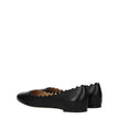 Chloé Black Leather Ballet Flats Chloé