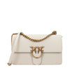PINKO Beige Leather Crossbody Bags PINKO