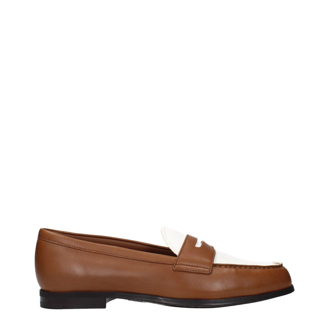 Church's Brown Leather Slip-On Loafers Church's