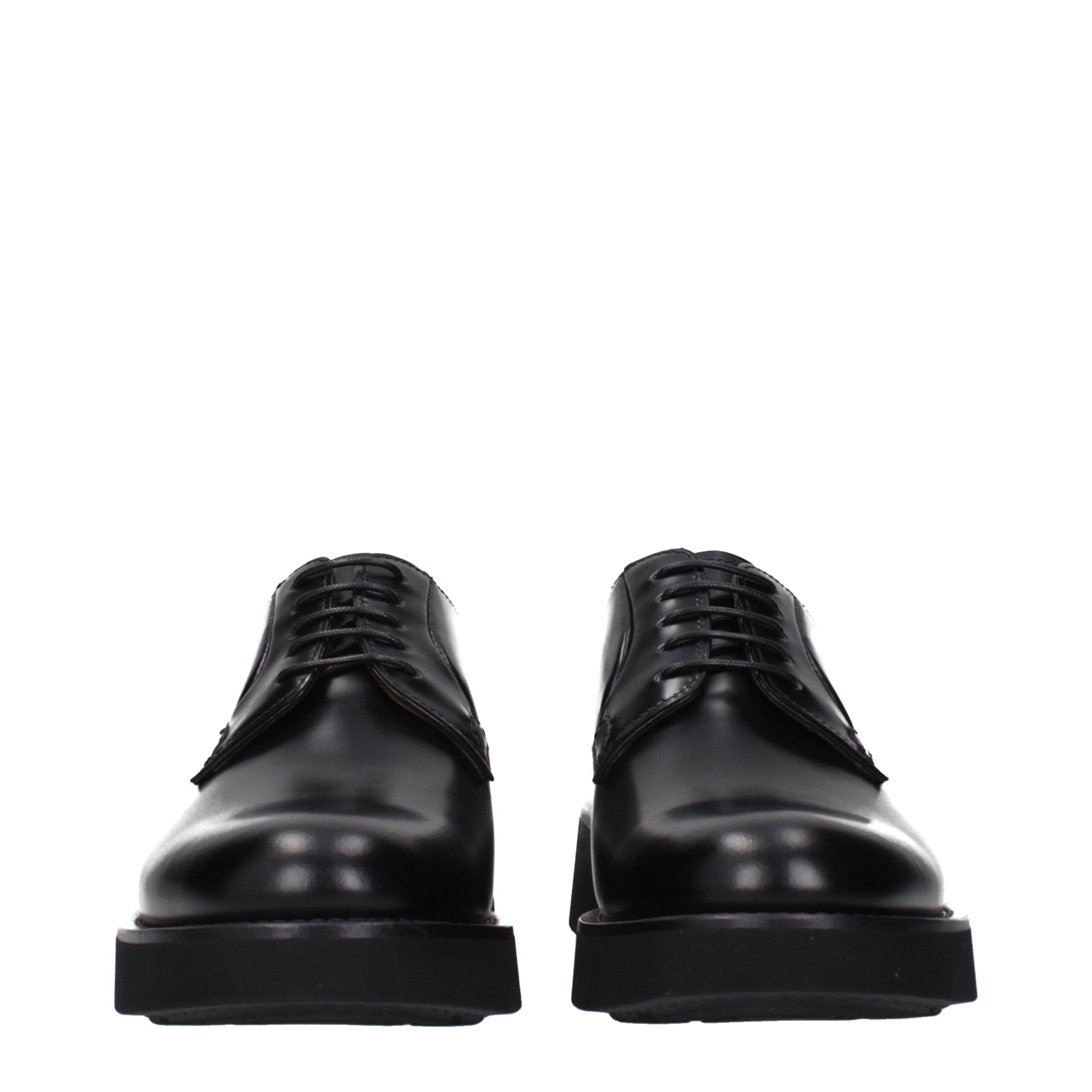 Church's Black Leather Oxfords And Derbies Church's