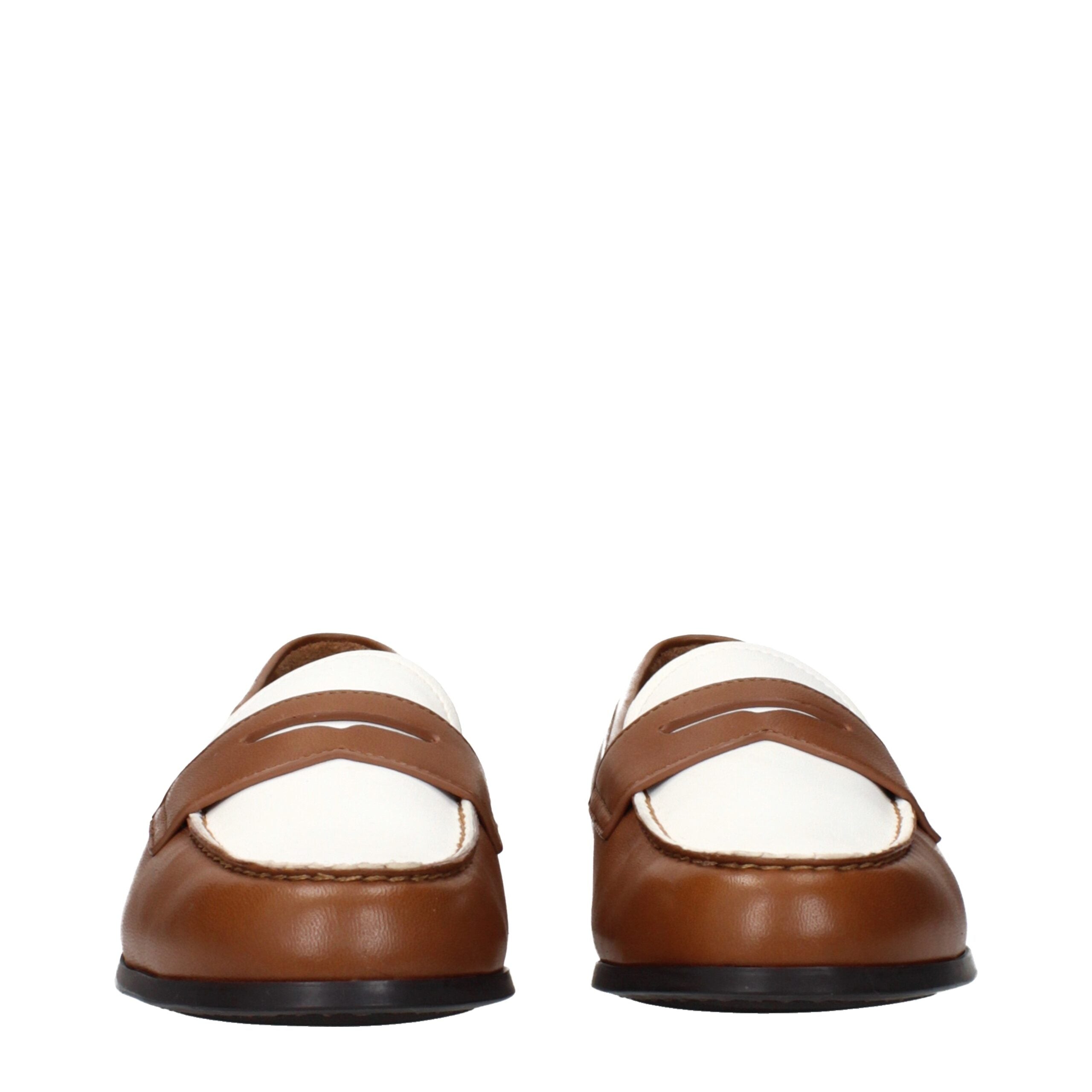 Church's Brown Leather Slip-On Loafers Church's
