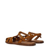 Church's Brown Leather Flat Sandals Church's