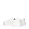 Dolce & Gabbana White Leather Low Tops Dolce & Gabbana