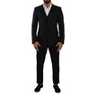 Dolce & Gabbana Black Wool Suits & Blazer Dolce & Gabbana