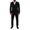 Dolce & Gabbana Black Wool Suits & Blazer Dolce & Gabbana