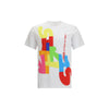 Comme Des Garçons Multicolor print T-shirt Comme Des Garçons