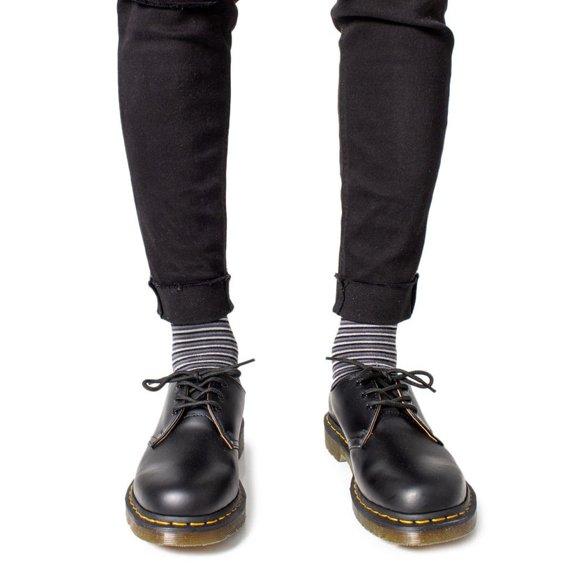 Dr. Martens Black Leather Oxfords And Derbies Dr. Martens
