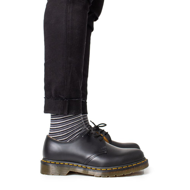 Dr. Martens Black Leather Oxfords And Derby Dr. Martens