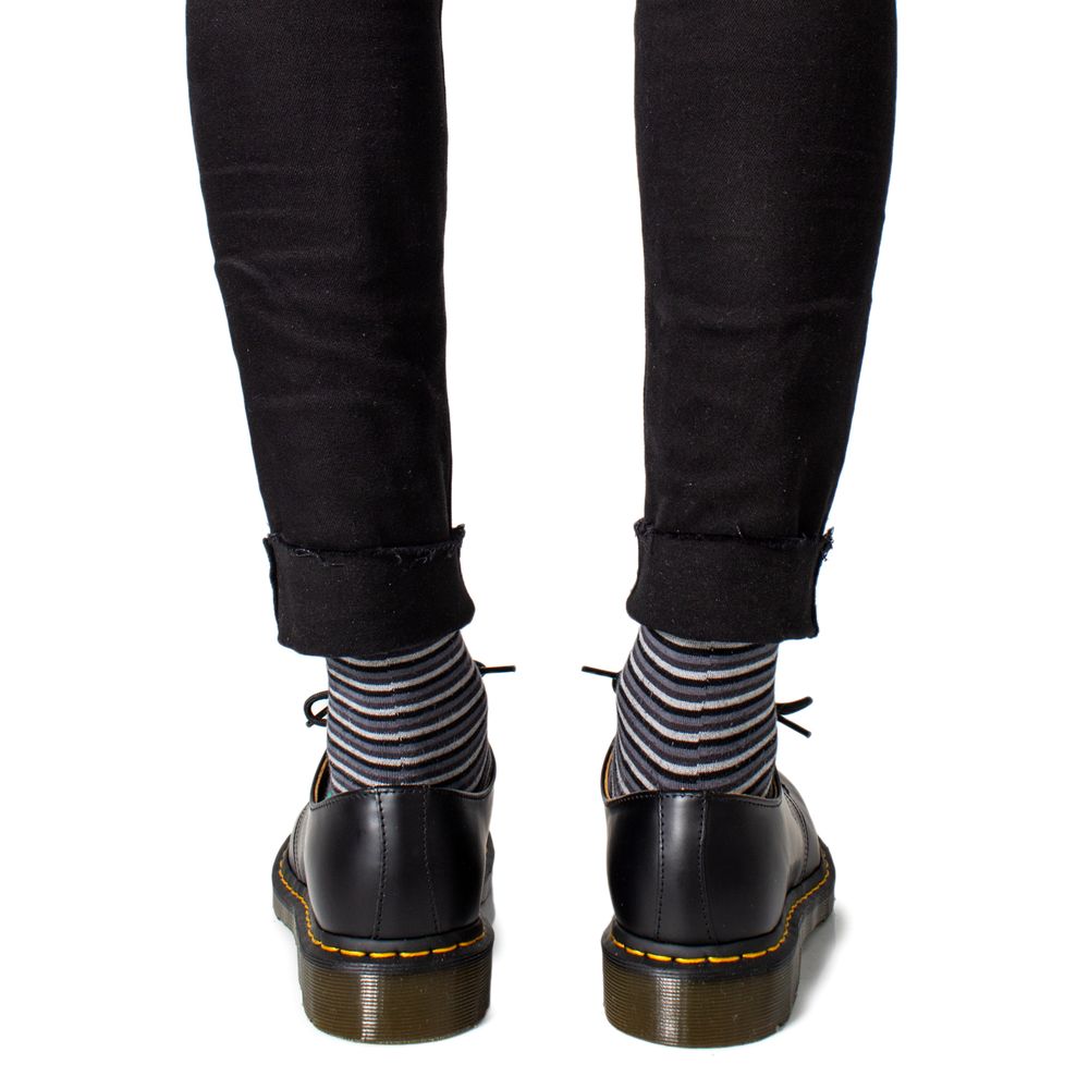 Dr. Martens Black Leather Oxfords And Derby Dr. Martens