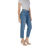 ICHI Light Blue Cotton Mom Jean ICHI