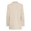ICHI Beige Recycled Polyester Blazer ICHI