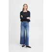ICHI Blue Polyester Blazer ICHI
