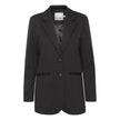 ICHI Black Recycled Polyester Blazer ICHI
