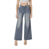 ICHI Gray Cotton Bootcut Jean ICHI