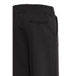 ICHI Black Recycled Polyurethane Pant ICHI