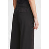 ICHI Black Recycled Polyurethane Pant ICHI